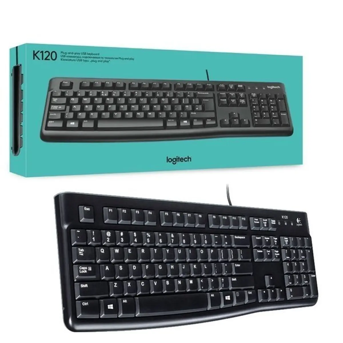 teclado logitech k120 2
